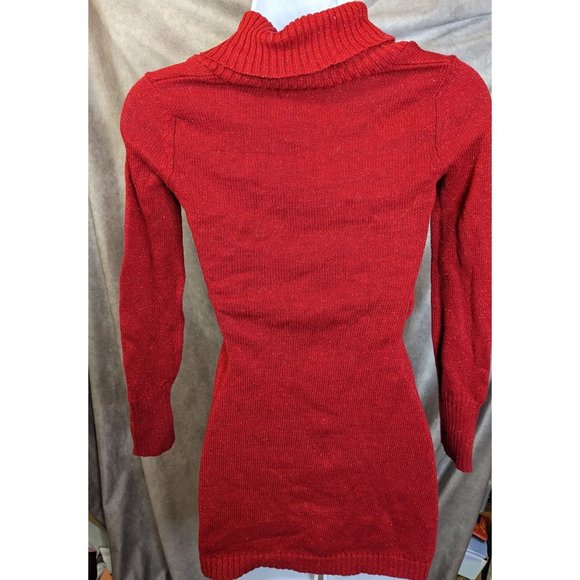 Epic Threads Red Sparkle Sweater Dress - Picture 8 of 9